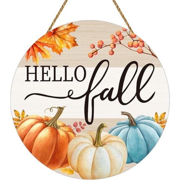 Fall Decorations for Home Fall Door Decor Pumpkin Wall Decor Pumpkin Patch - Picture 1 of 8